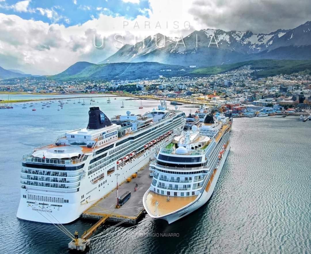 Ushuaia Centro Complejo De Cabanas ภายนอก รูปภาพ